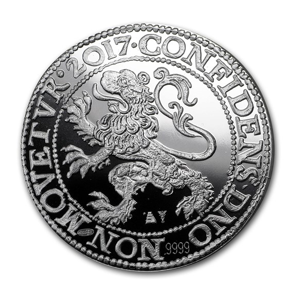 2017 Netherlands 1 oz Silver Proof Lion Dollar (w/Box & COA) 2017 Netherlands 1 oz Silver Proof Lion Dollar (w/Box & COA)
